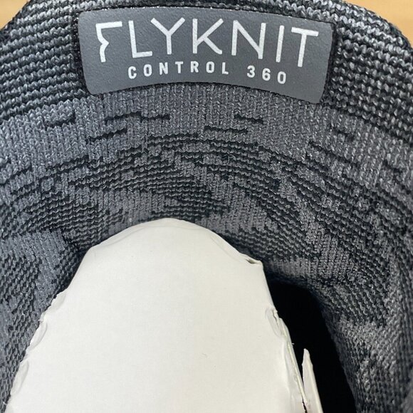 NIKE ALPHA MENACE ELITE 2 FOOTBALL CLEATS MENS 12.5 WIDE BLACK GRAY BV3298-001 - Picture 8 of 9